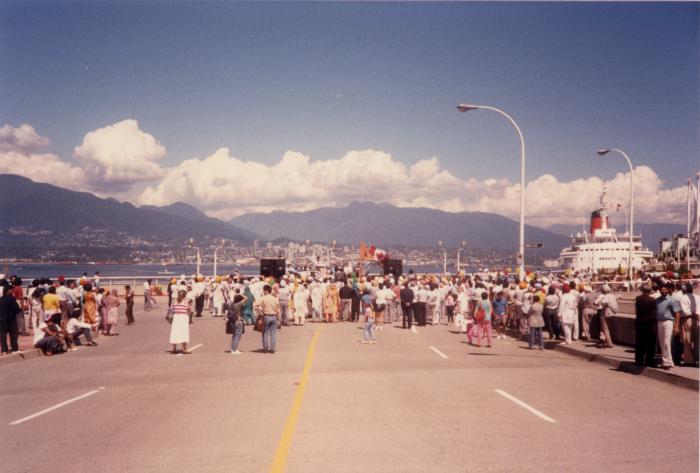 Canada Place gathering