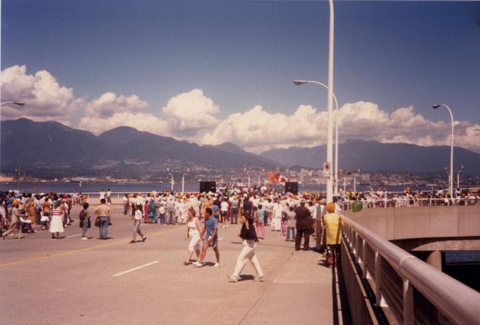 Canada Place gathering