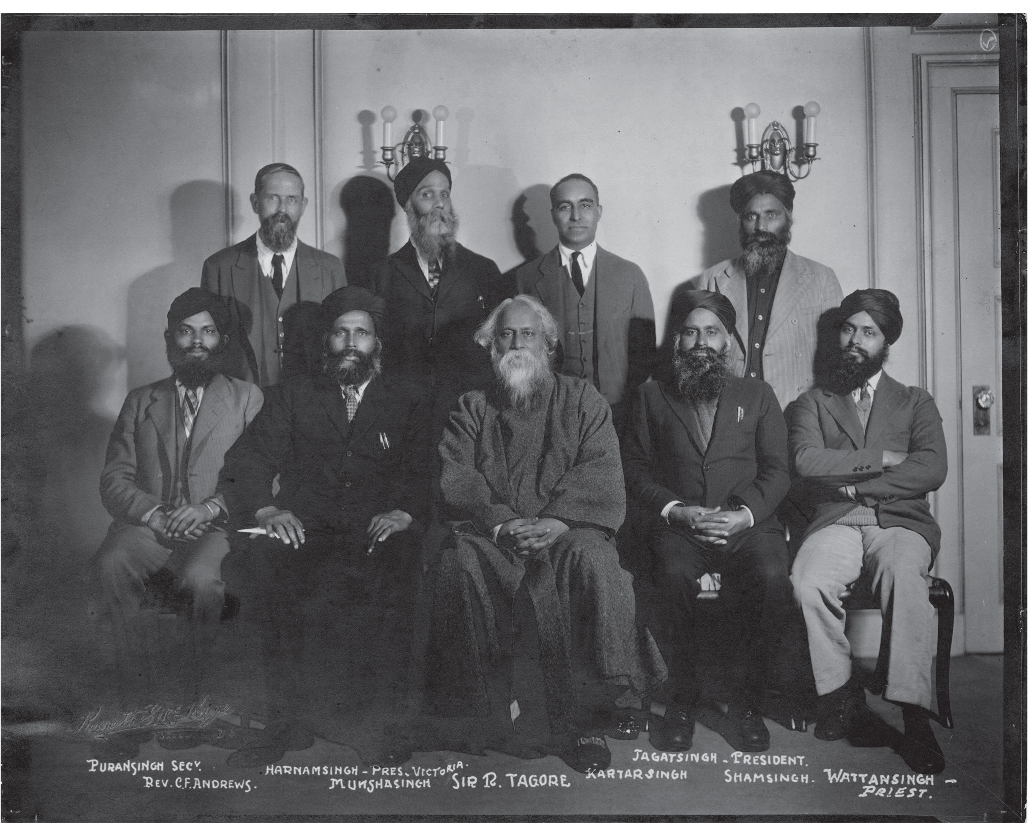 Khalsa Diwan organizers, 1929