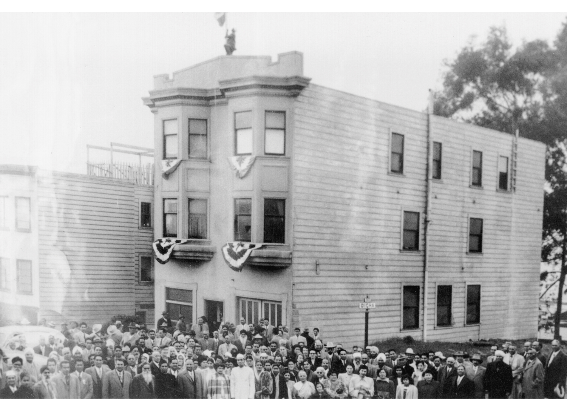 Ghadar Headquarters, 
San Francisco, ca. 1950.