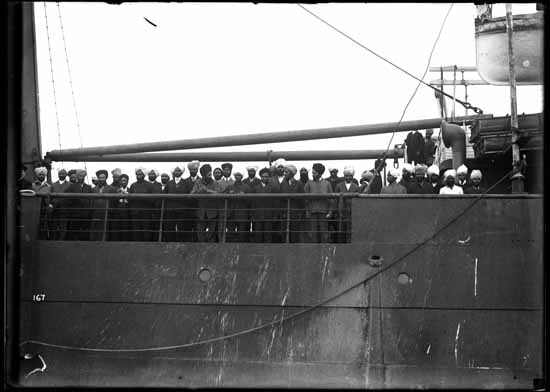 Historical image related to Komagata Maru