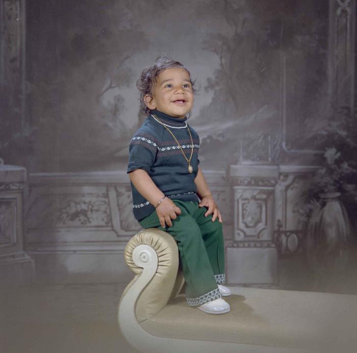 [Photo of an unidentified boy]