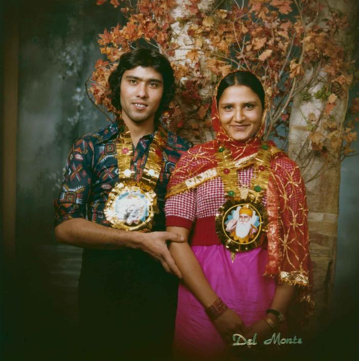 [Photo of Balbir Sidhu with an unidentified woman]