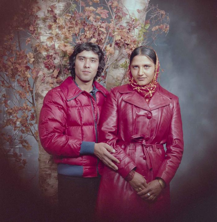 [Photo of Balbir Sidhu with an unidentified woman]