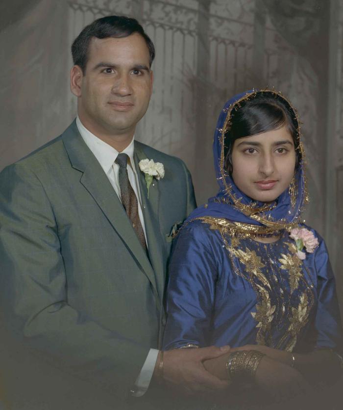 [Photo of unidentified couple]