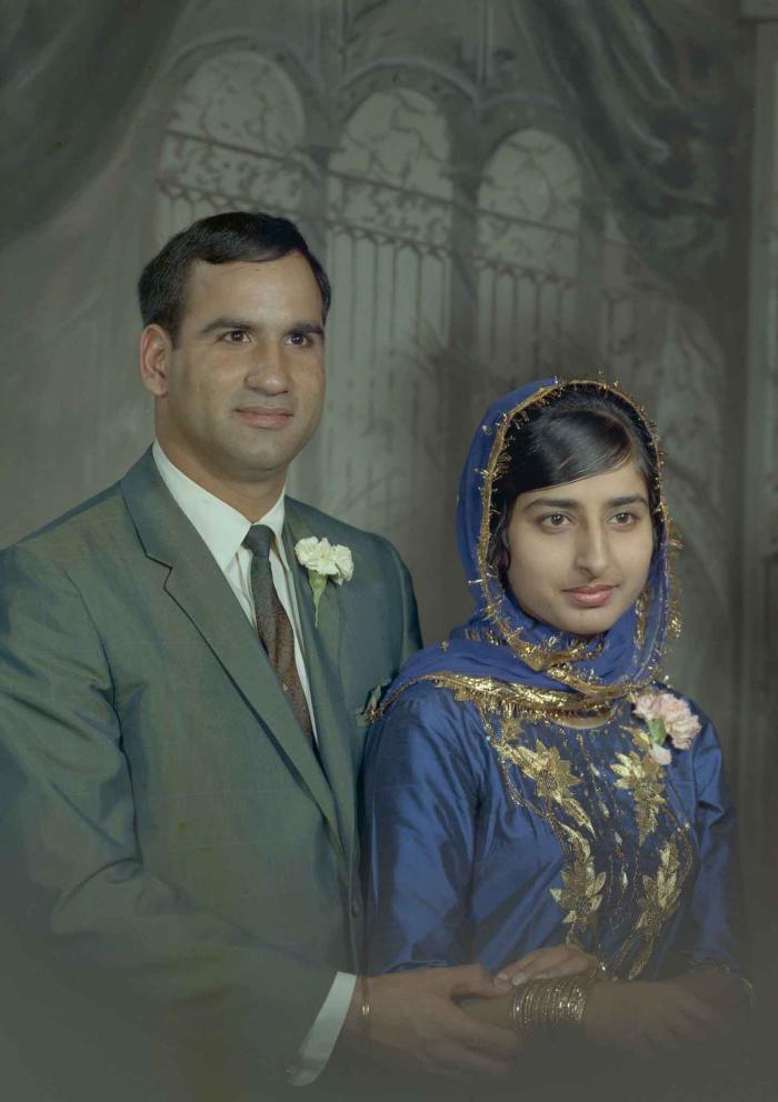 [Photo of unidentified couple]