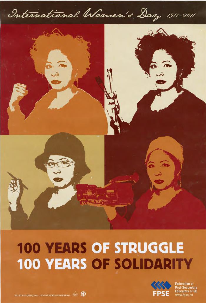 [Poster titled, International Women's Day 1911-2011]