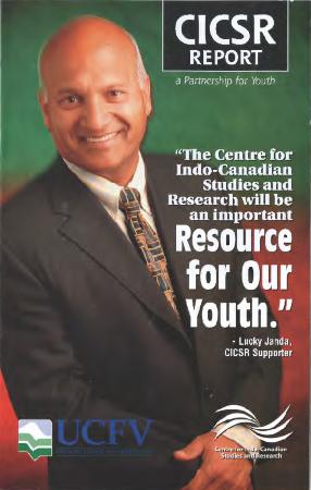 Center for Indo-Canadian Studies and Research report: a partnership for youth [Report]