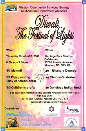 Diwali the festival of lights [poster]