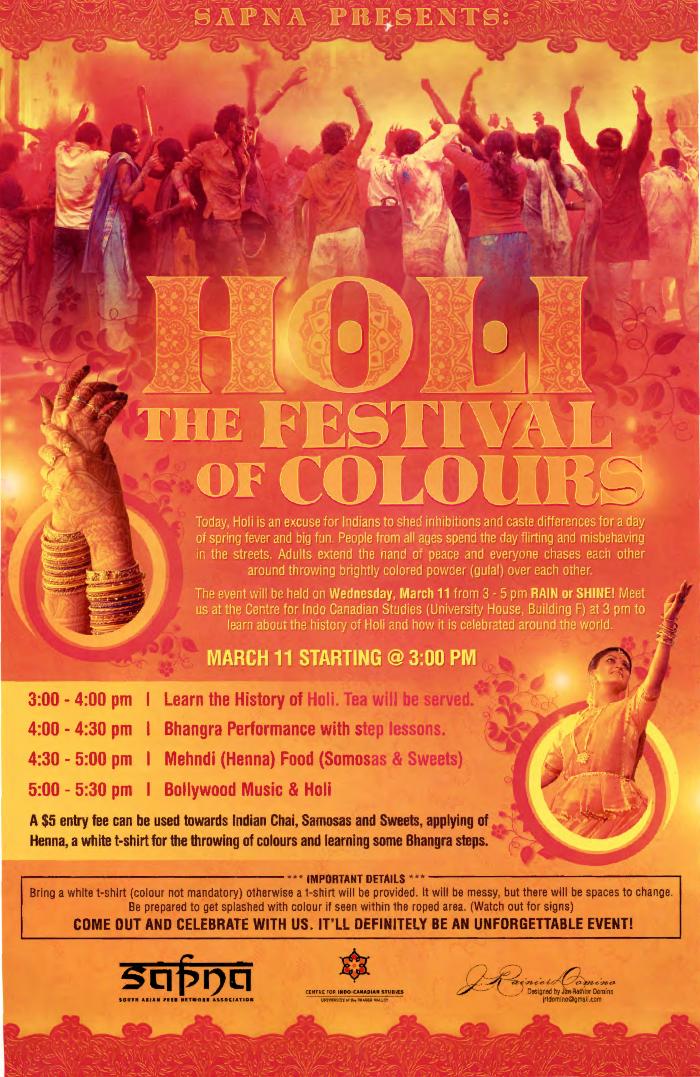 Holi: the festival of colours [poster]