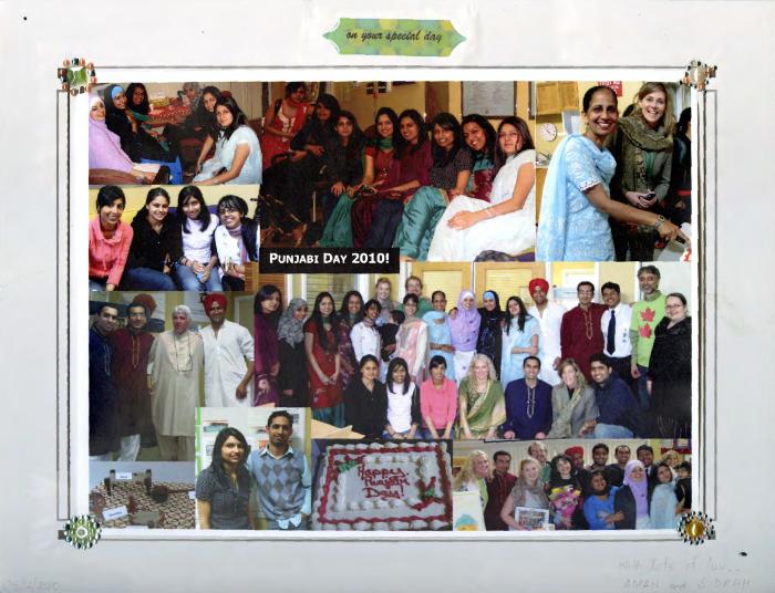 [Photo collage taken on Punjabi Day 2010]