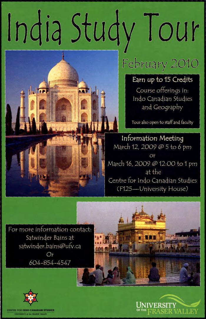India Study Tour [poster]