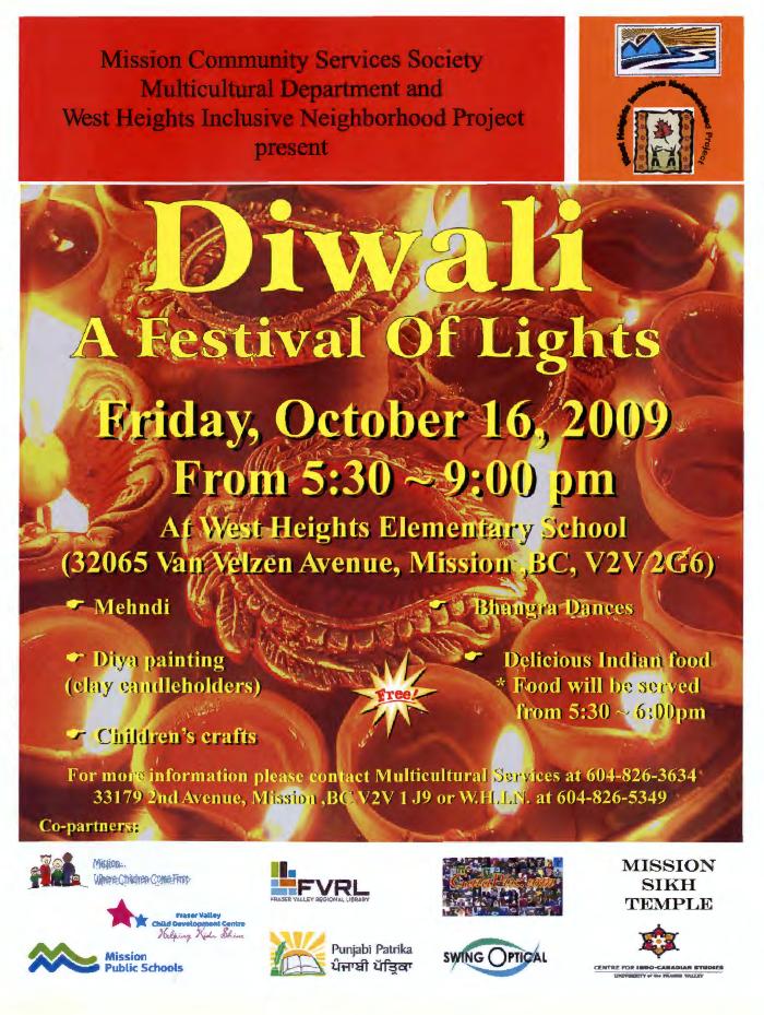 Diwali: a festival of lights [poster]