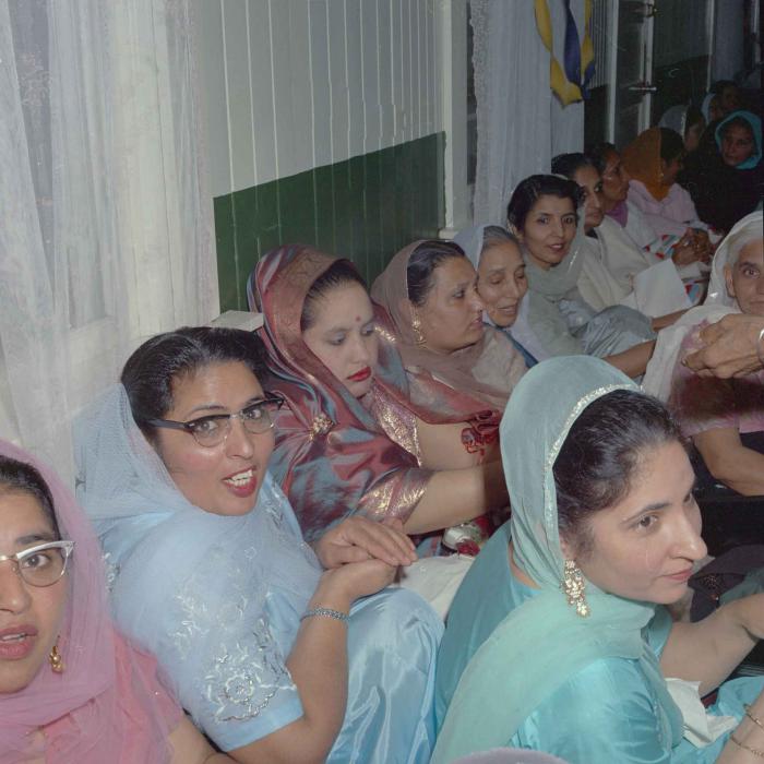 [Photo of Sarjit Kaur and unidentified women]