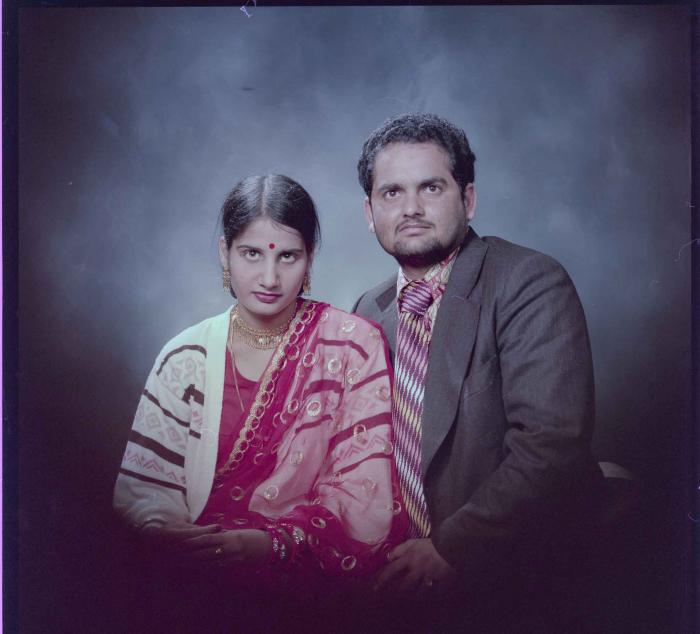 [Photo of an unidentified couple]