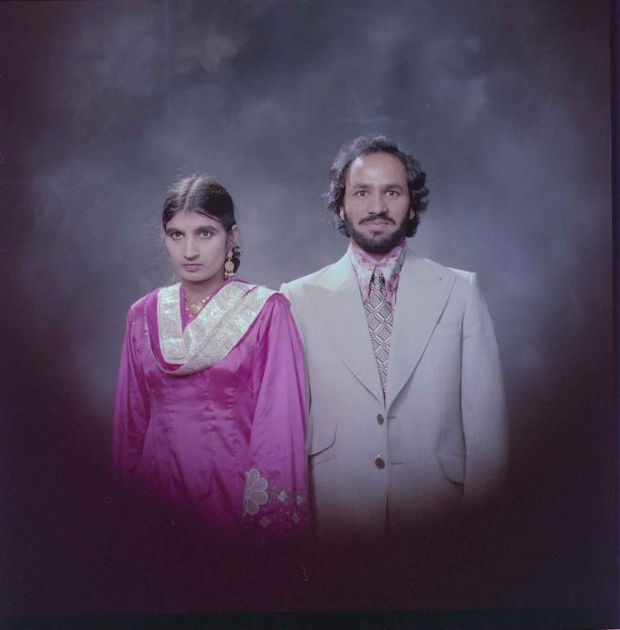 [Photo of an unidentified couple]