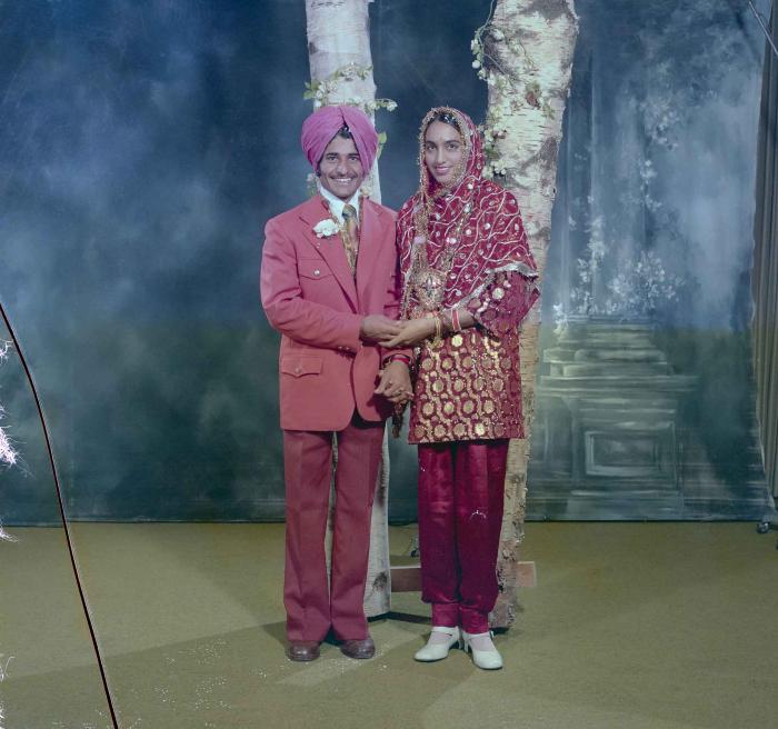 [Photo of Surain Singh Saran and Shaminder Kaur]