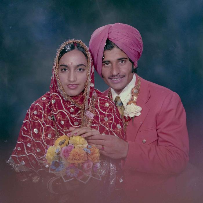 [Photo of Surain Singh Saran and Shaminder Kaur]
