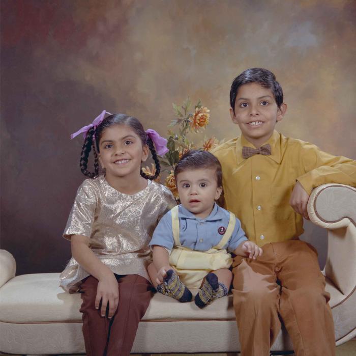 [Group photo of unidentified children]