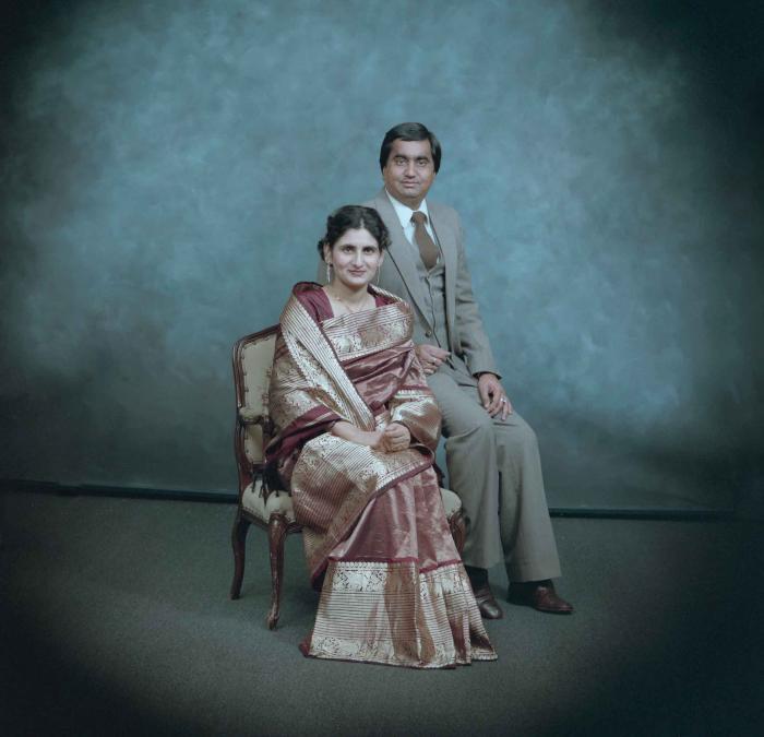 [Portrait of Vern Thind with Rupinder Mann]