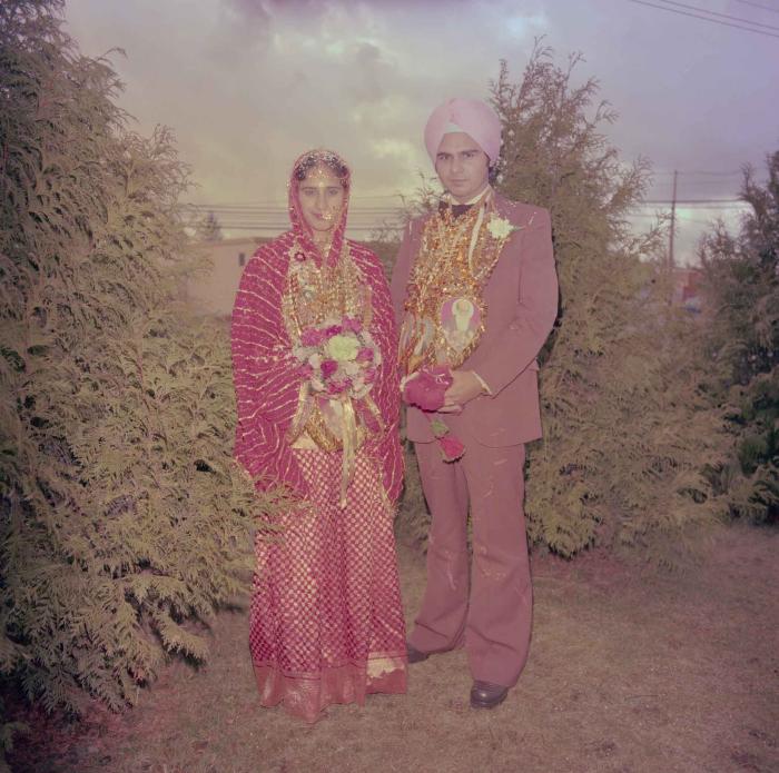 [Portrait of Parminder Tiwana and Kataro Gill]