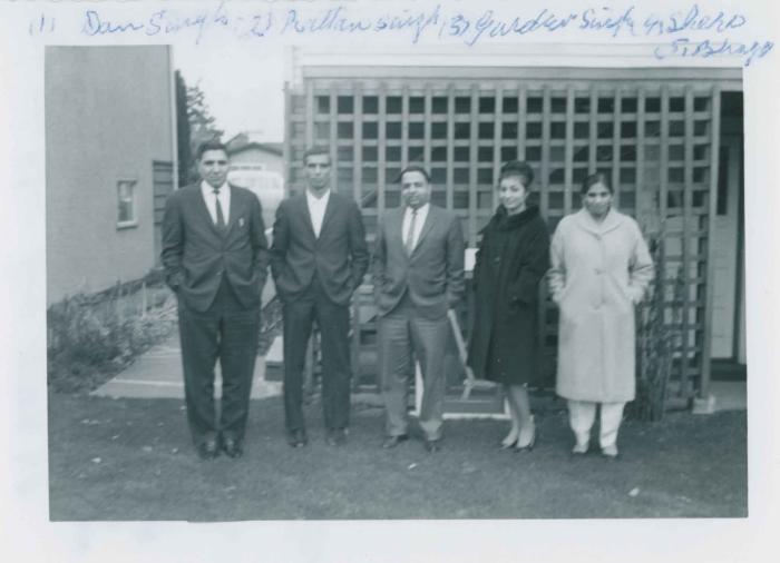 [Photograph of Gill family members]