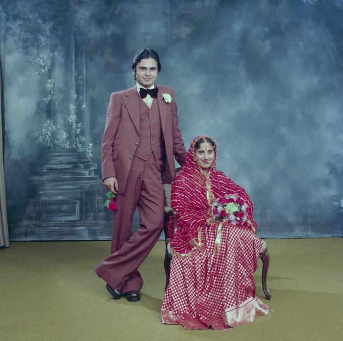 [Portrait of Parminder Tiwana and Kataro Gill]