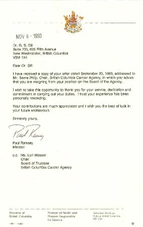 [Letter from Paul Ramsey to Dr. Gurdev Singh Gill]