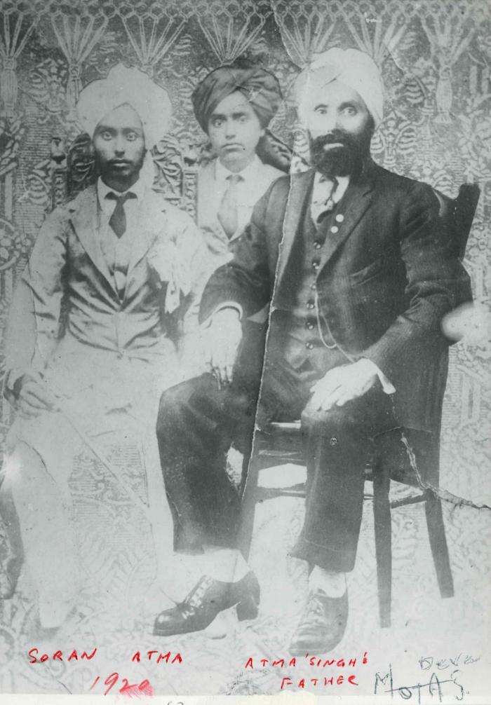 [Family photo of Dewa Singh Rai]