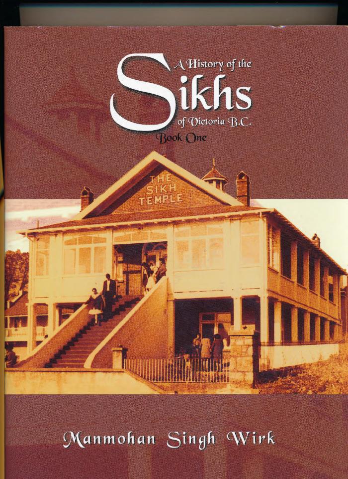 A History of the Sikhs of Victoria B.C.