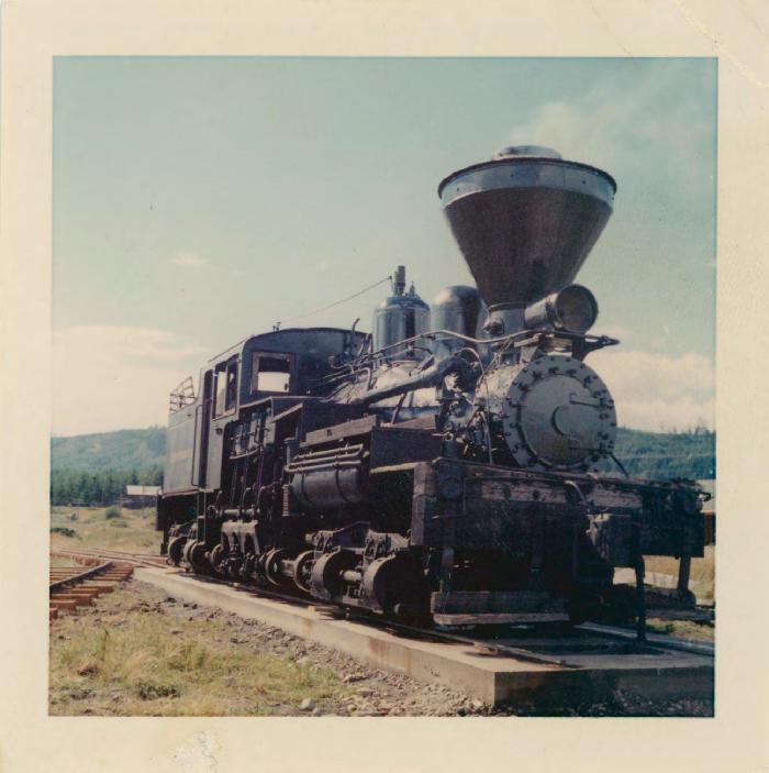 [Photo of a steam engine]