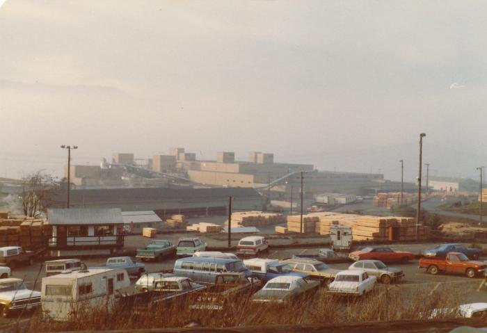 [Photo of a mill in Port Alberni]