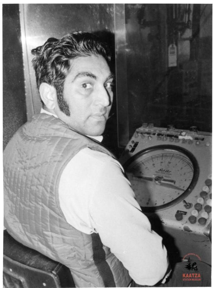 [Portait of sawyer Sarwan Sujan at the CIPA Sawmill in Nanaimo, B.C.]