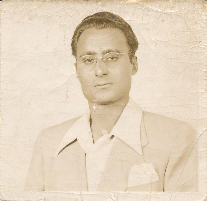 [Photo of Rajinder Singh Gill's grandfather, Dharam Singh Gill]