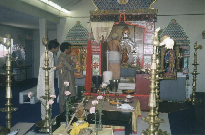 [Photo of the interior of the [?] Temple, Vancouver, B.C.]