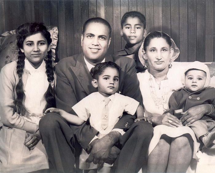 [Group photo of Alamwala family]
