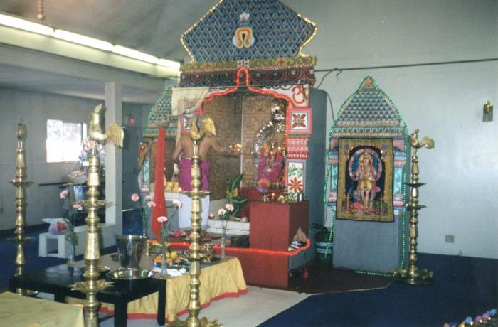 [Photo of the interior of the [?] Temple, Vancouver, B.C.]