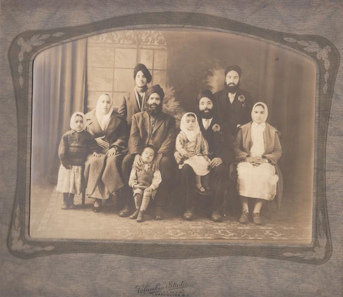 [Group photo of Dhaliwal family]