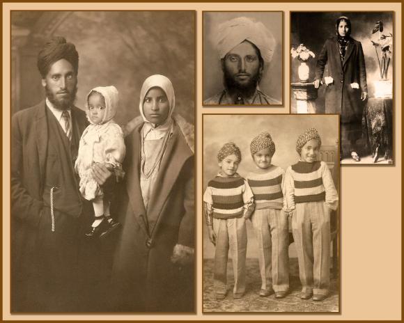 [Collage of Banga Family]