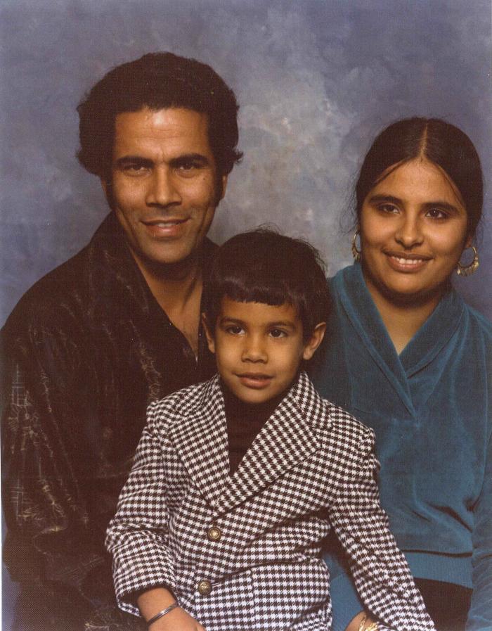[Group photo of the Hayer family]
