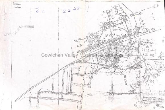 Mayo Lumber Co. Ltd. Sahtlam BC : general plan of mill and yard