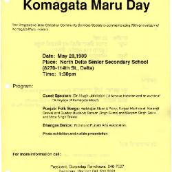 Komagata Maru day