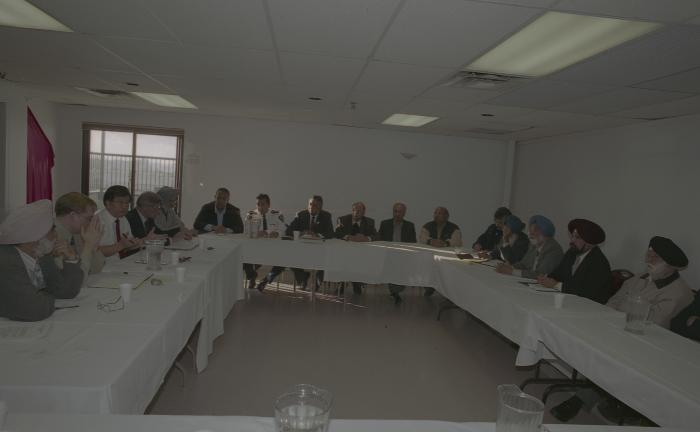 [Anti-violence community meeting]