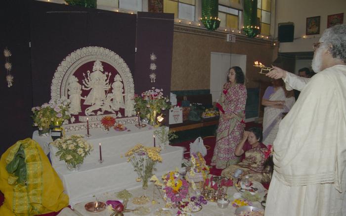 [Durga poojan by Bengali Association]