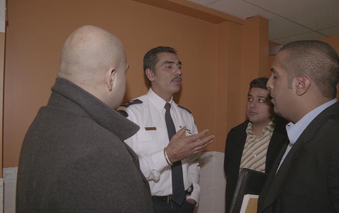 [Anti-violence community meeting]
