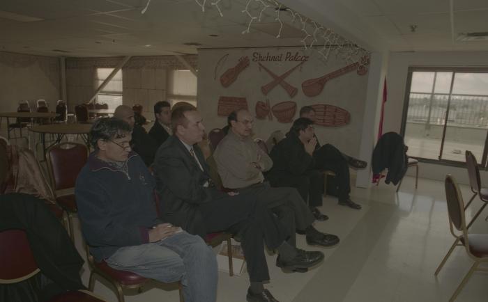 [Anti-violence community meeting]