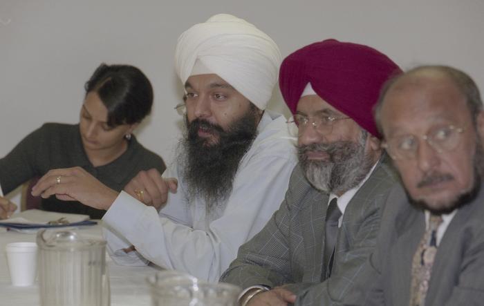 [Anti-violence community meeting]