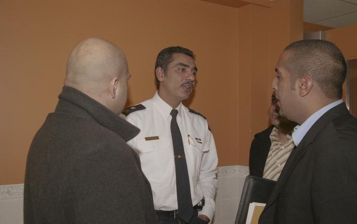 [Anti-violence community meeting]