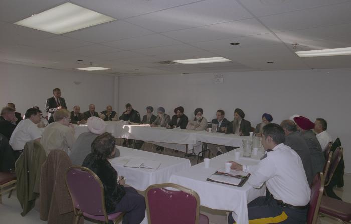 [Anti-violence community meeting]