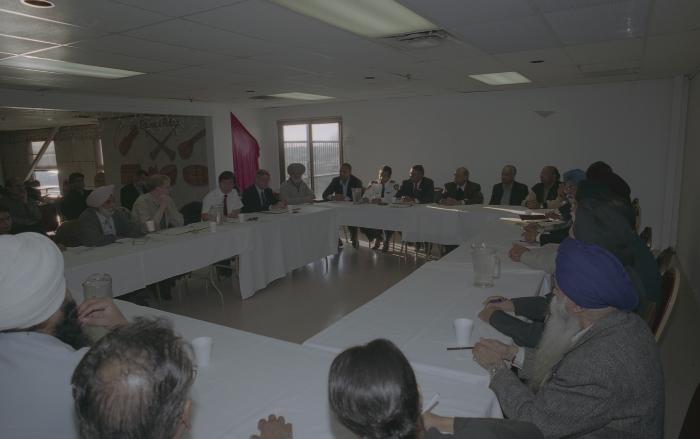 [Anti-violence community meeting]